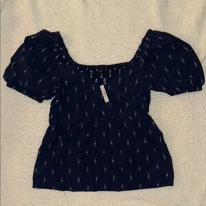 Madewell Navy Women's Top